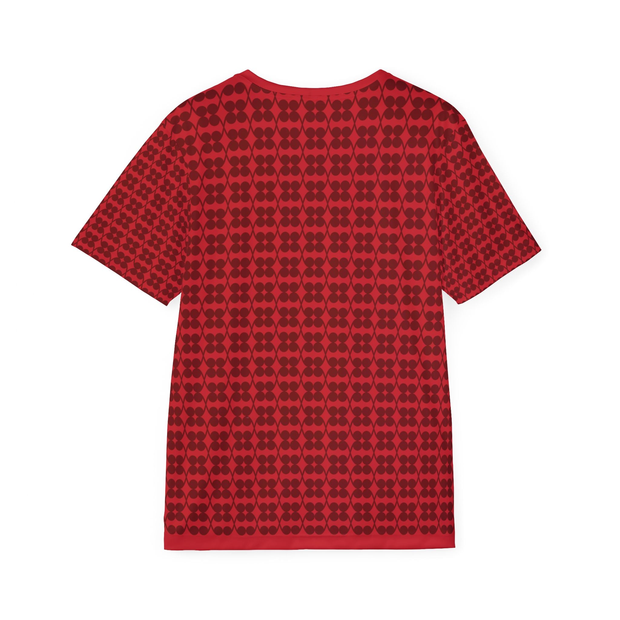 Red Logo Print Tee