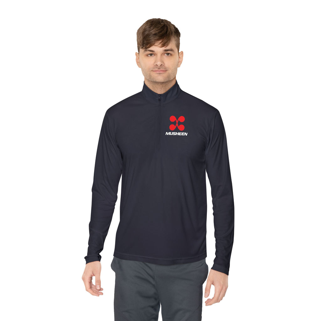 Musheen Unisex Quarter-Zip Pullover