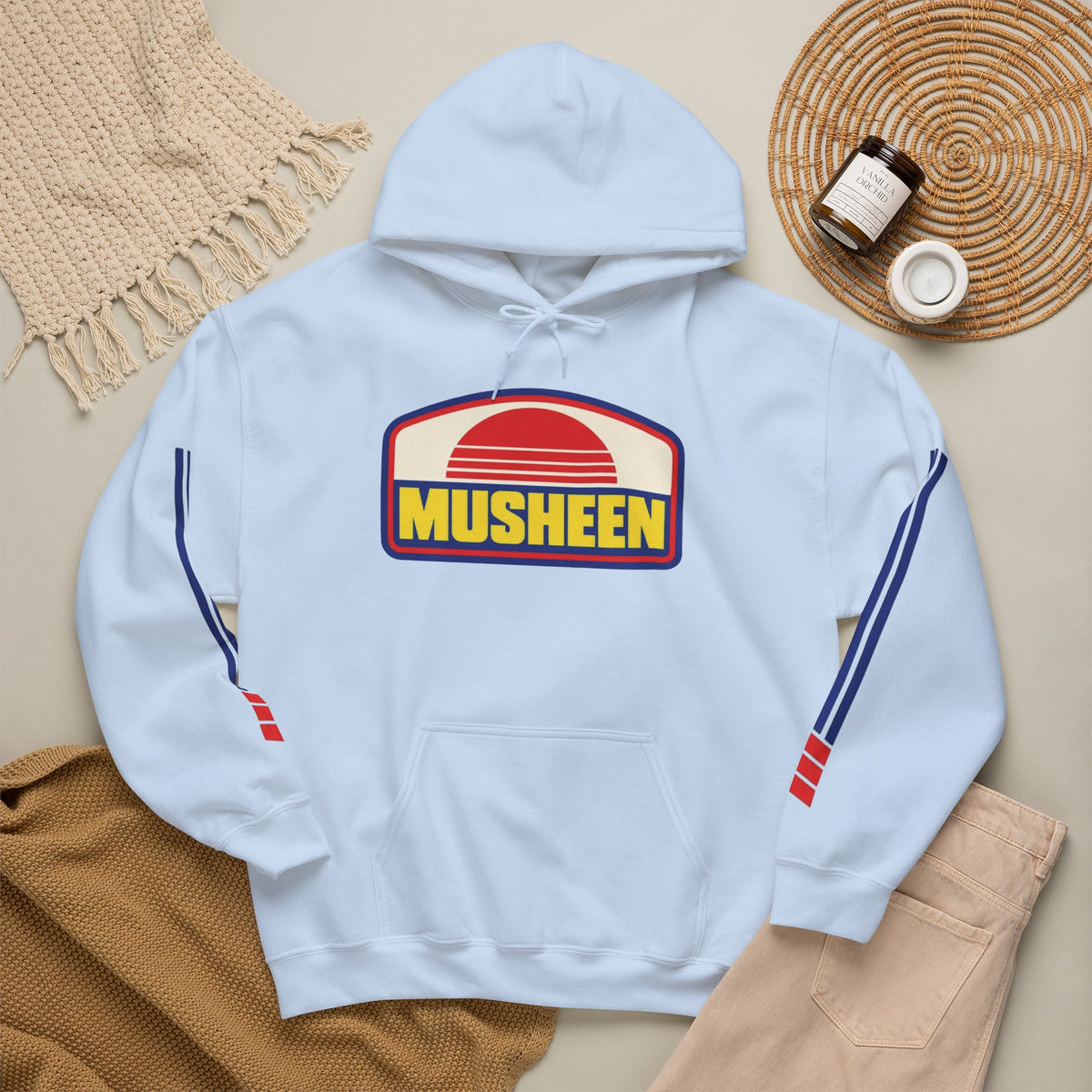 Musheen Big Logos Hoodie