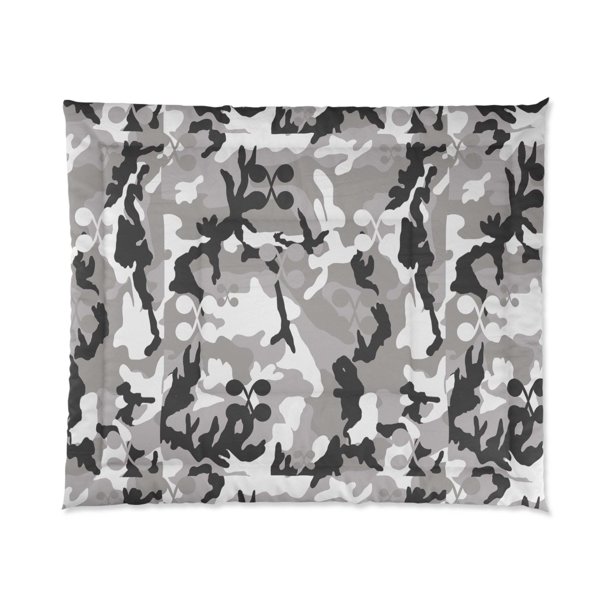 Grey Camo Comforter