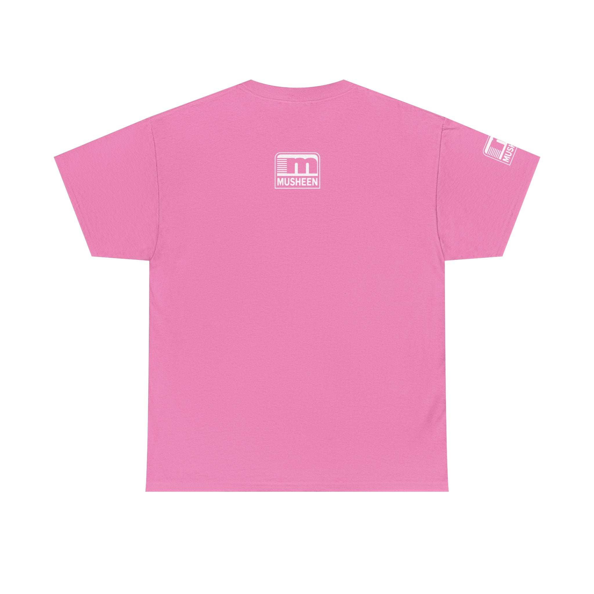 White Logo Tee